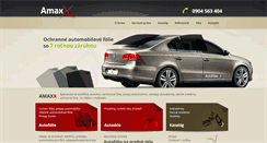 Desktop Screenshot of amaxx.sk